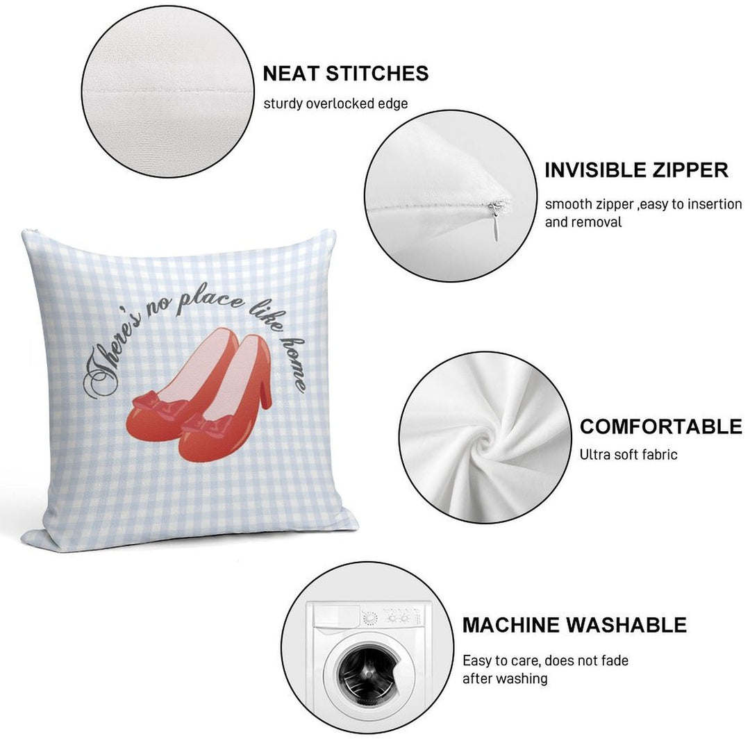 The Ruby Slippers Soft Decorative Cover Throw Pillow