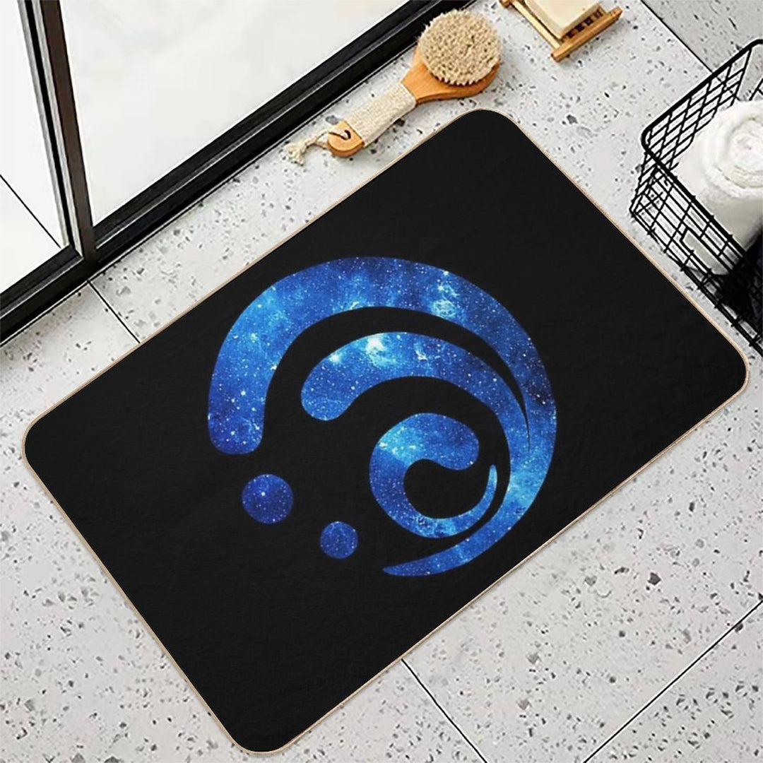 Hydro Element Genshin Impact T-Shirt Durable Bath Mat