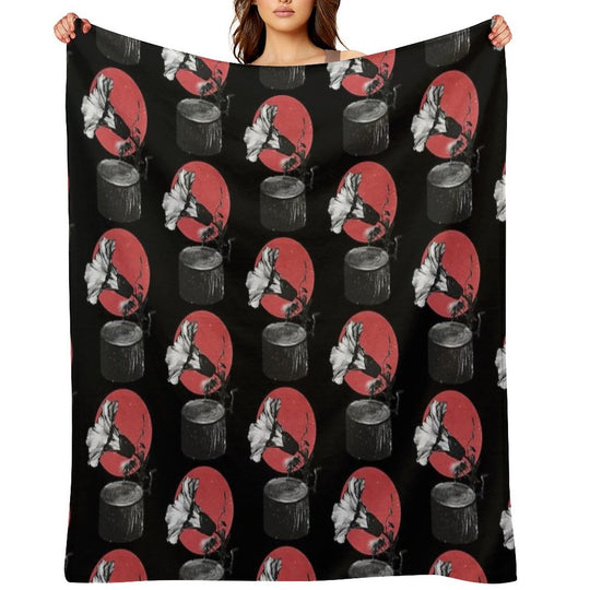 Gramophone Lightweight Throw Blanket