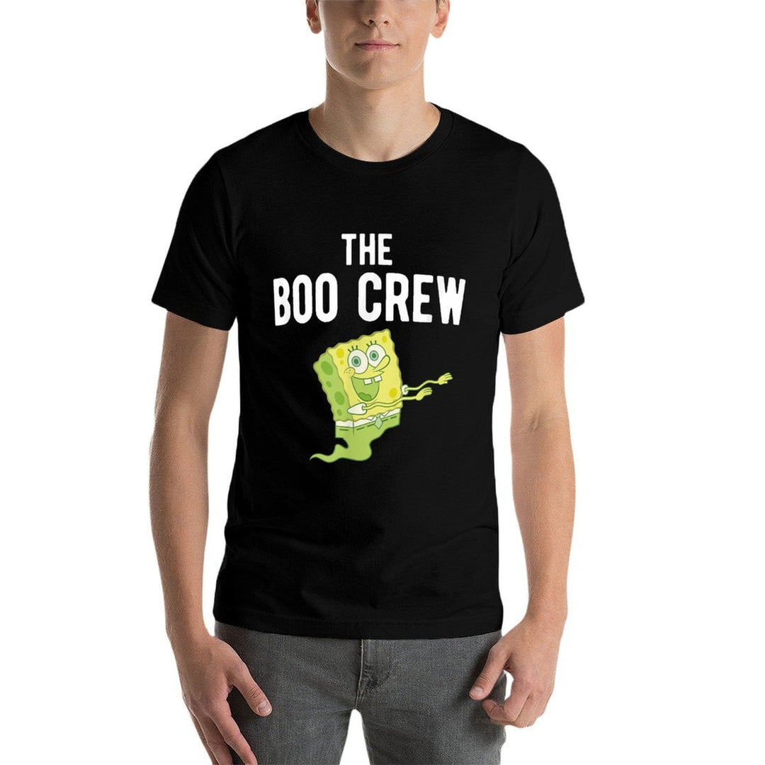 SpongeBob SquarePants Halloween SpongeBob Ghost Boo Crew  Versatile T-Shirt