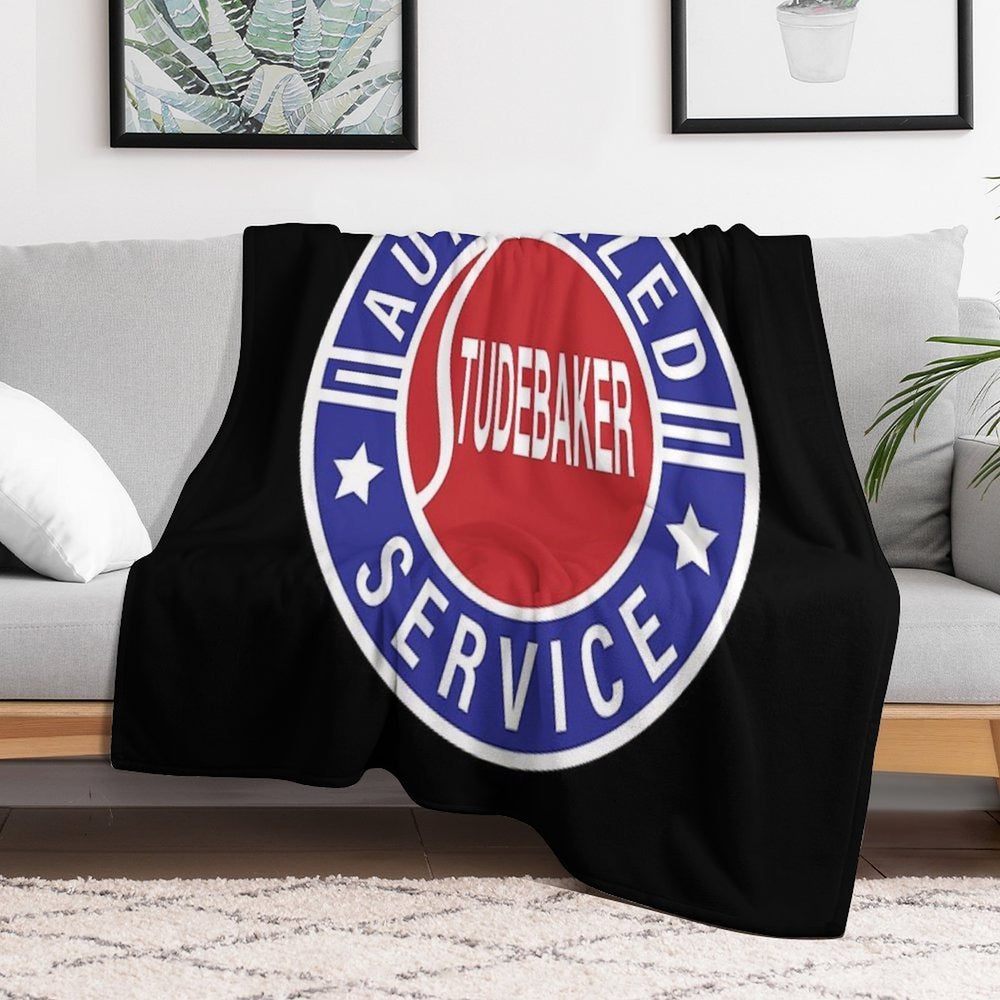 Studebaker Service Easy Care Throw Blanket