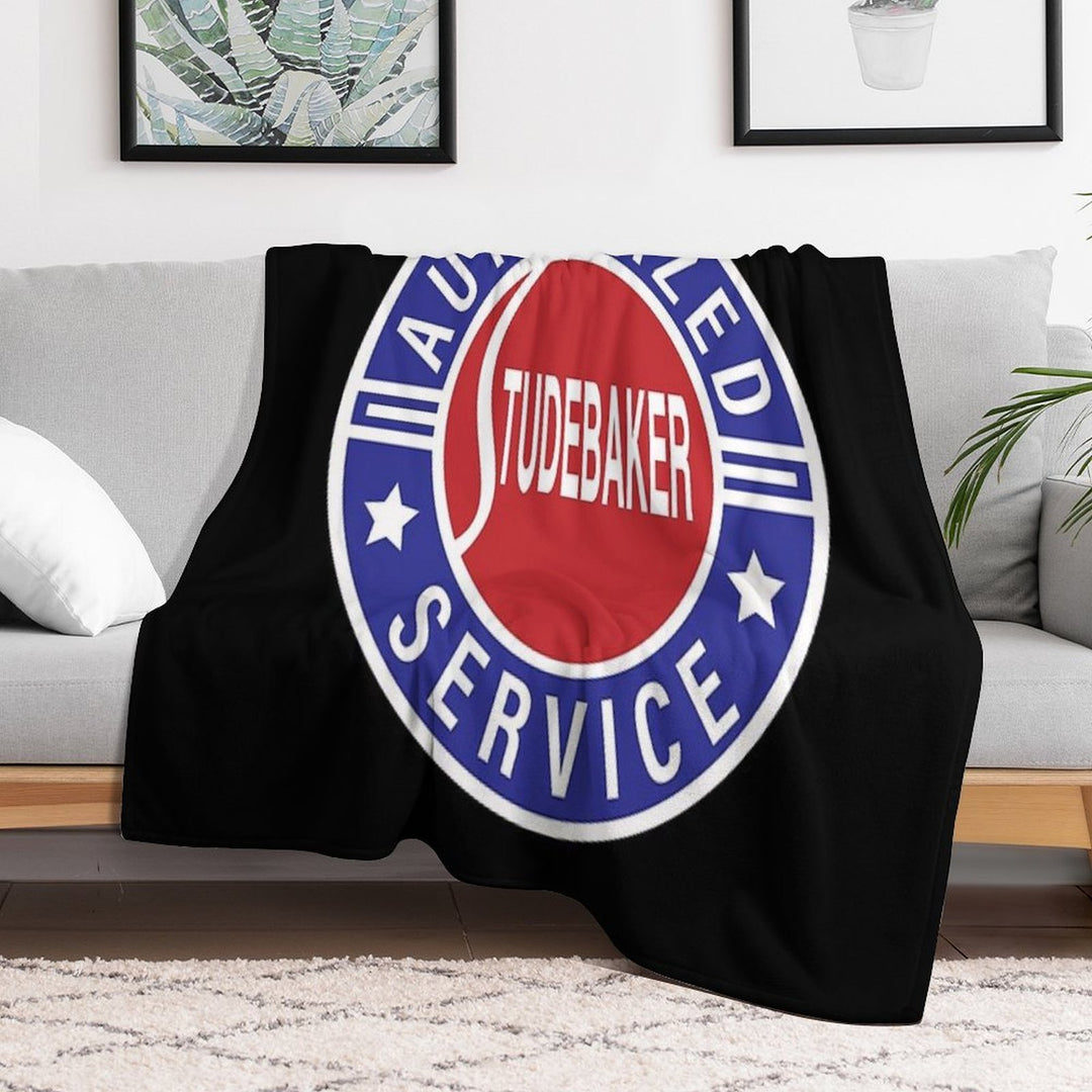 Studebaker Service Easy Care Throw Blanket