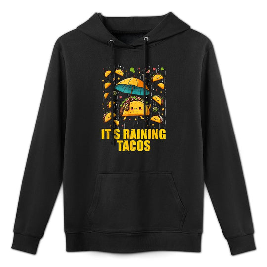 Its Raining Tacos Funny Taco Lovers Kids Girls Boys Easy Care Hoodie