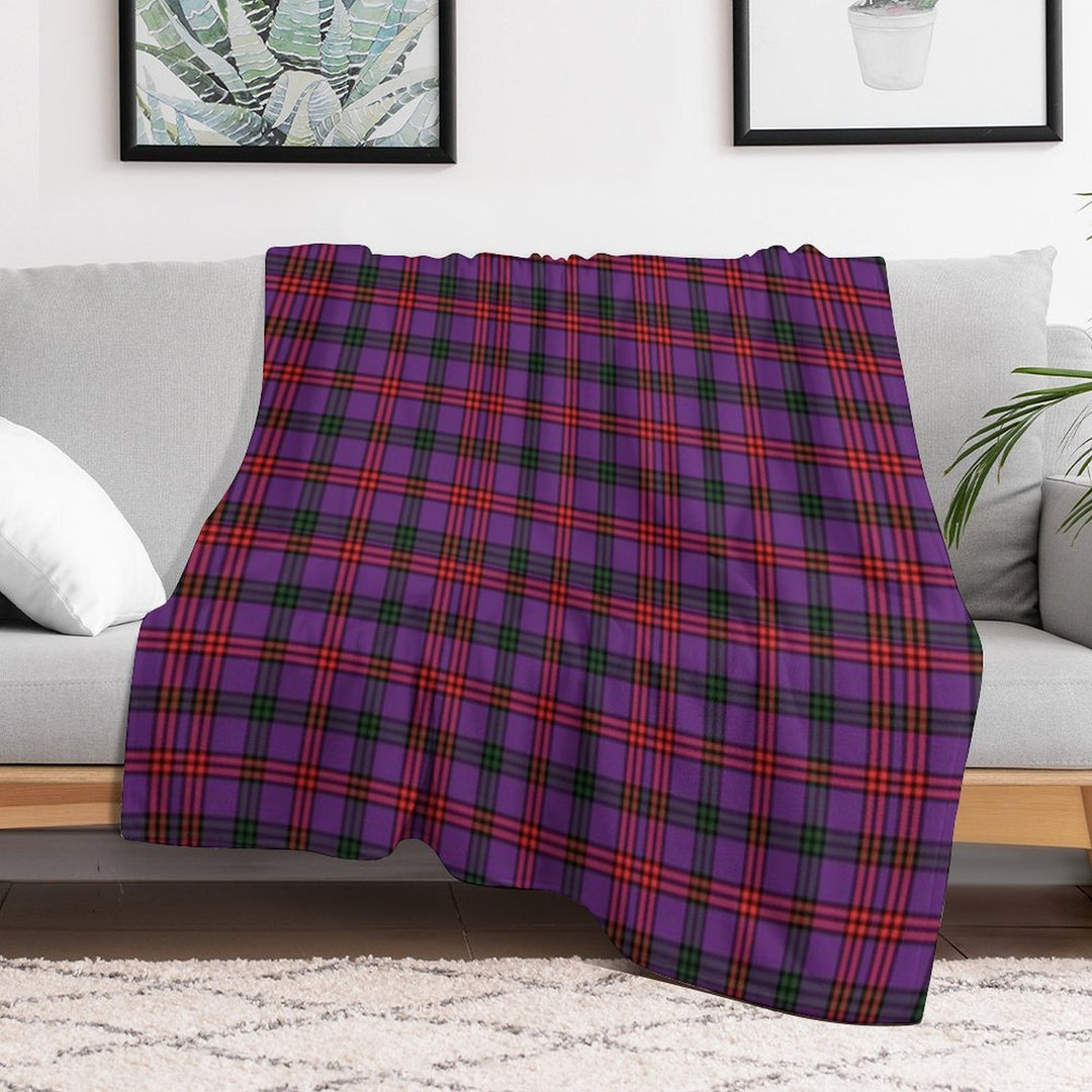 Clan Montgomery Tartan Machine-washable Throw Blanket