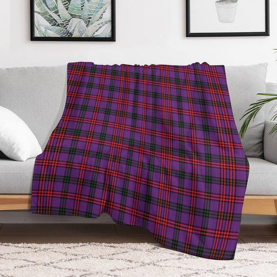Clan Montgomery Tartan Machine-washable Throw Blanket