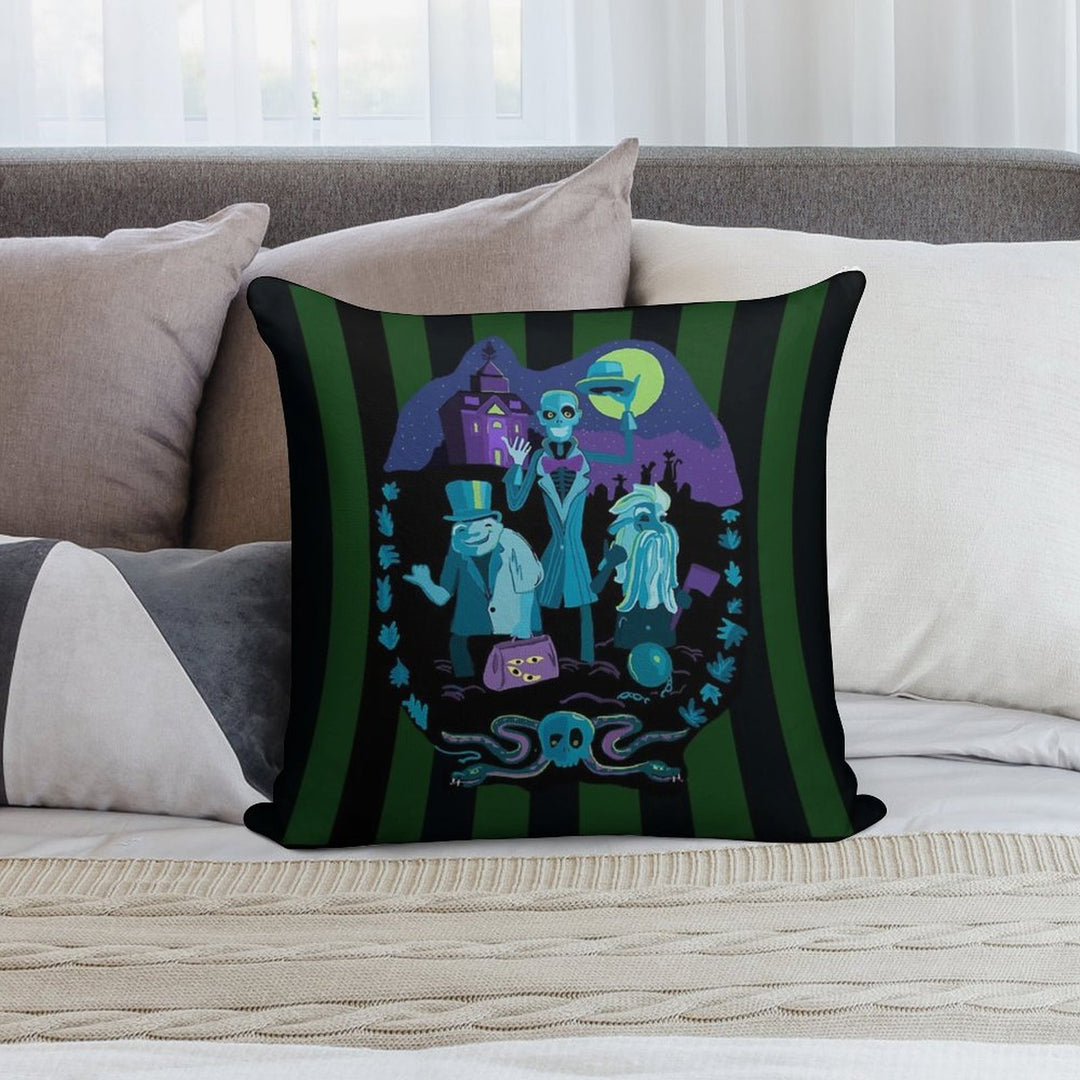 Haunted Mansion Soft Multiple Sizes Throw Pillow