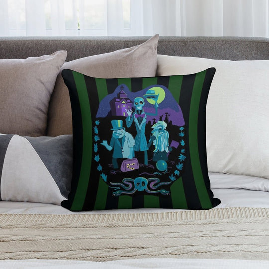 Haunted Mansion Soft Multiple Sizes Throw Pillow