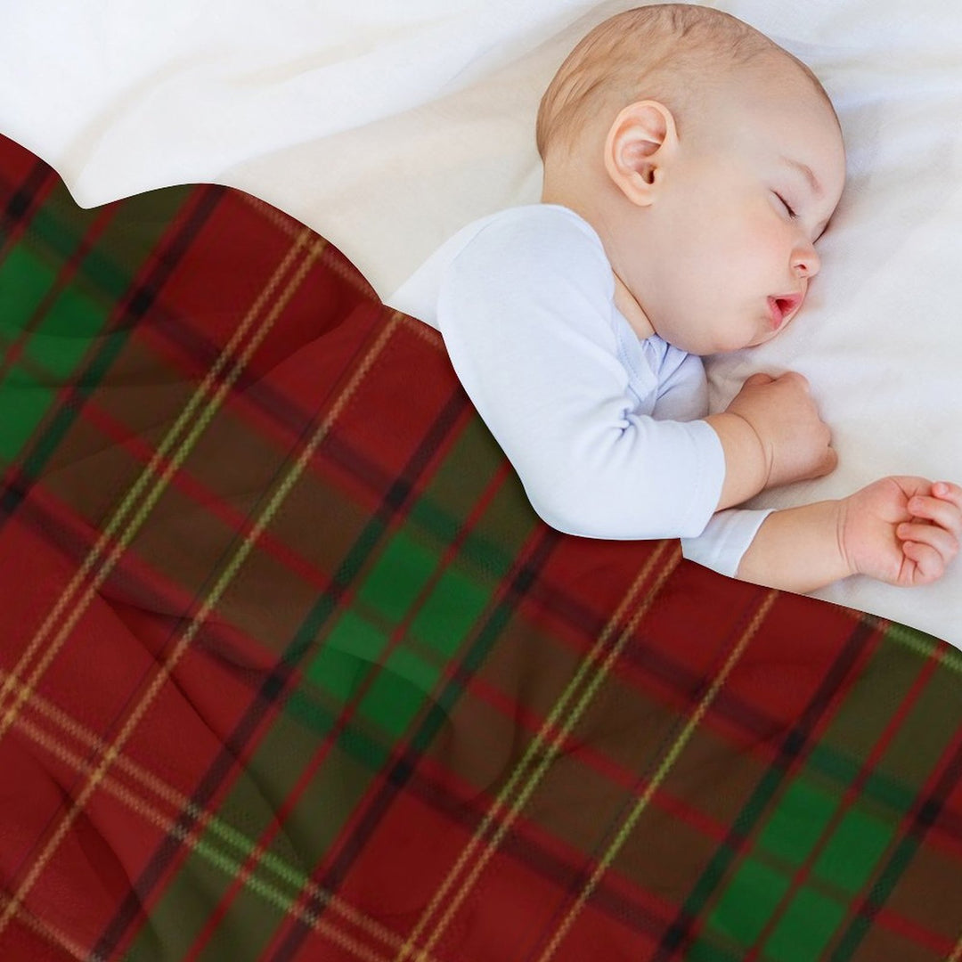 Kirk Tartan Velvety-soft Throw Blanket