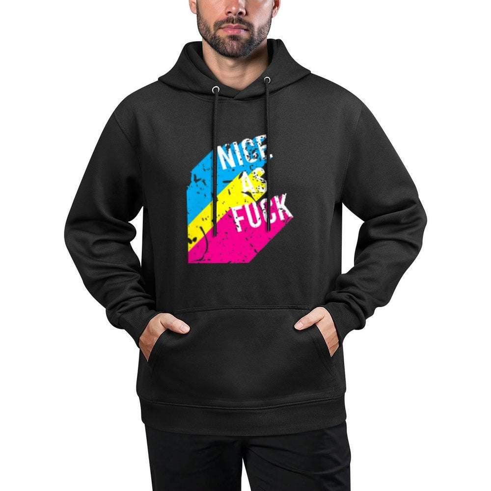 NICE AS F_CK Retro Vintage Frocket Layering Staple Hoodie