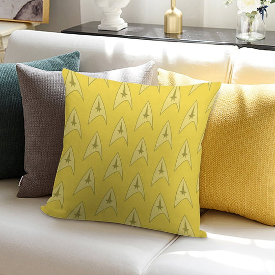 Command Yellow Soft Home Decor Throw Pillow