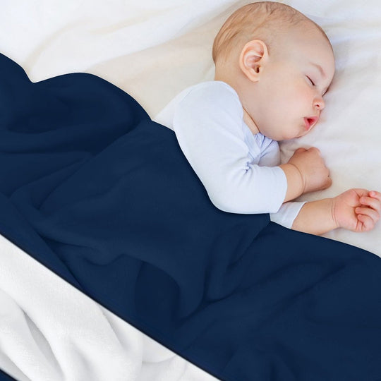 Edmonton Oilers Retro Stripes Plush Throw Blanket