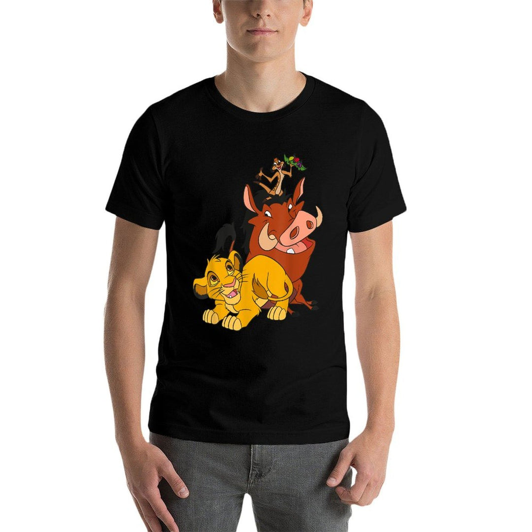 Disney The Lion King Young Simba Timon And Pumbaa  Vintage-inspired T-Shirt