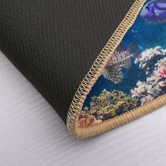 Aquarium - Fish Coral Turtle Shark Durable Bath Mat