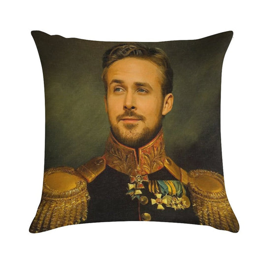 Ryan Gosling Soft Gift Ready Throw Pillow