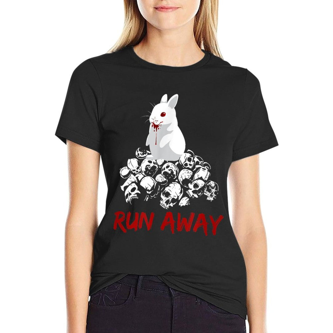 Run Away Bunny Funny Unisex Design  Versatile T-Shirt