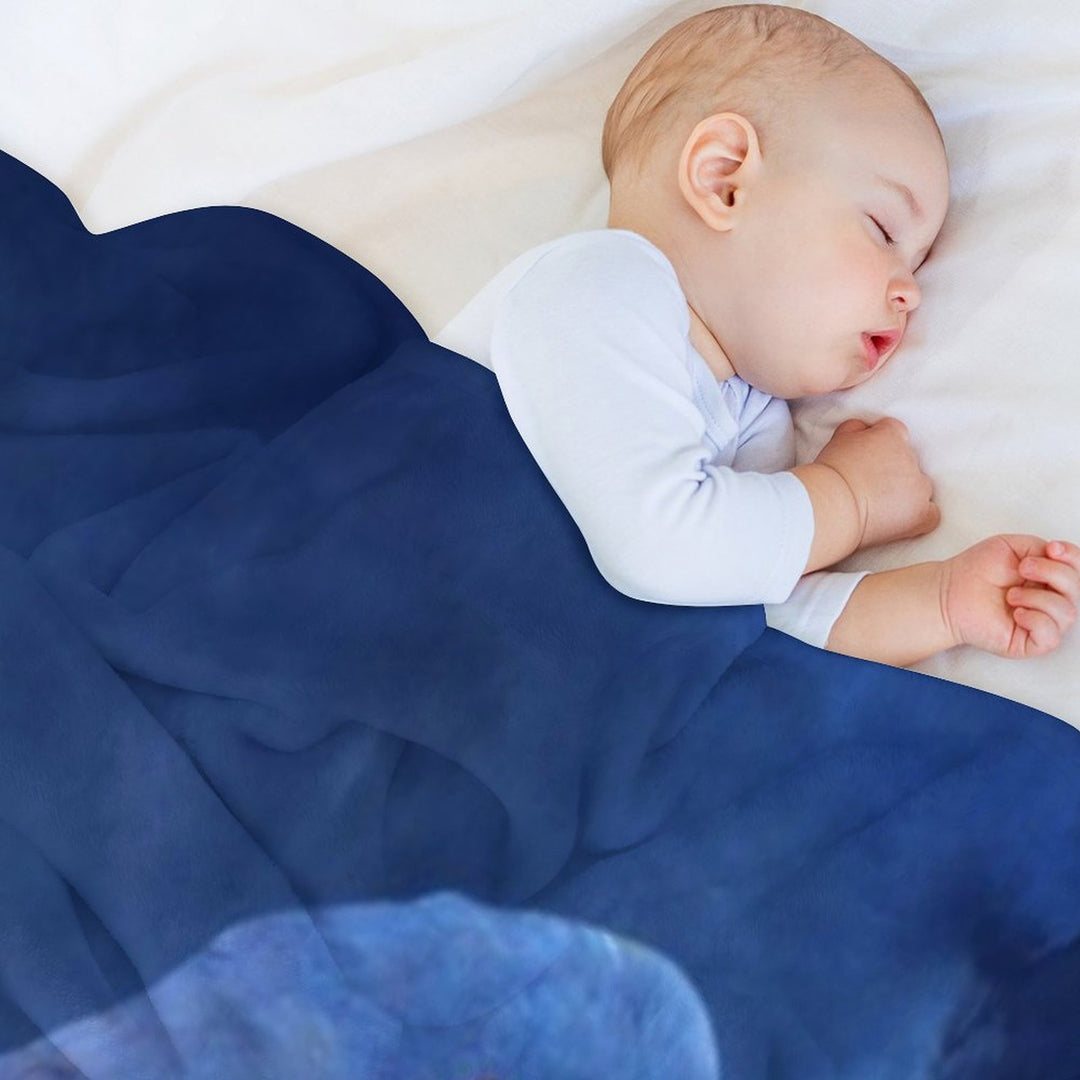 Hyacinth Macaw Quick-dry Throw Blanket