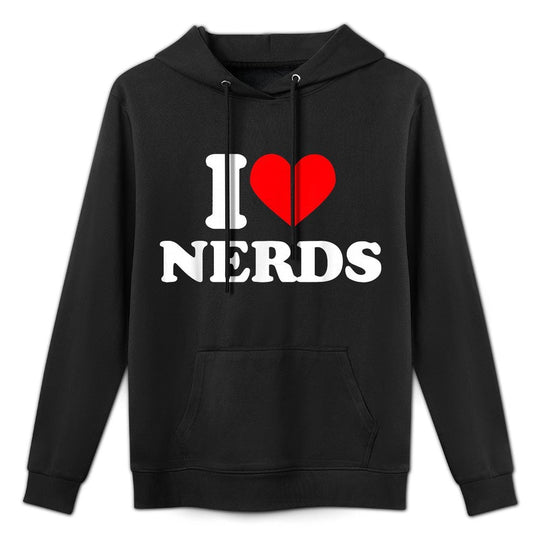 I Love Nerds Tshirt I Heart Nerds T Shirt All-Day Comfort Hoodie