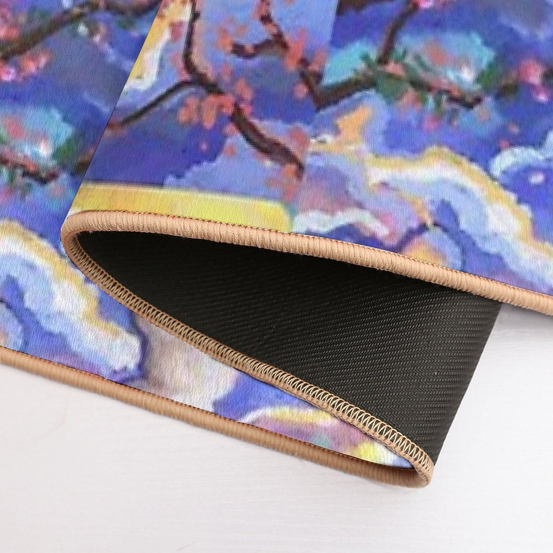 Lunababy  Chilling Rabbit on Clouds  Multi-Purpose Bath Mat