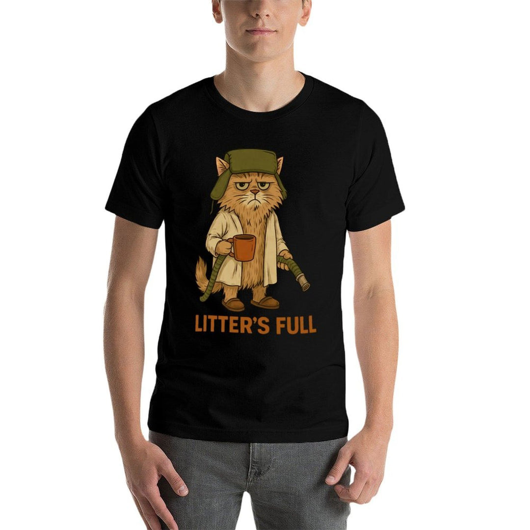 Litter’s Full Cat Parody  Cotton T-Shirt