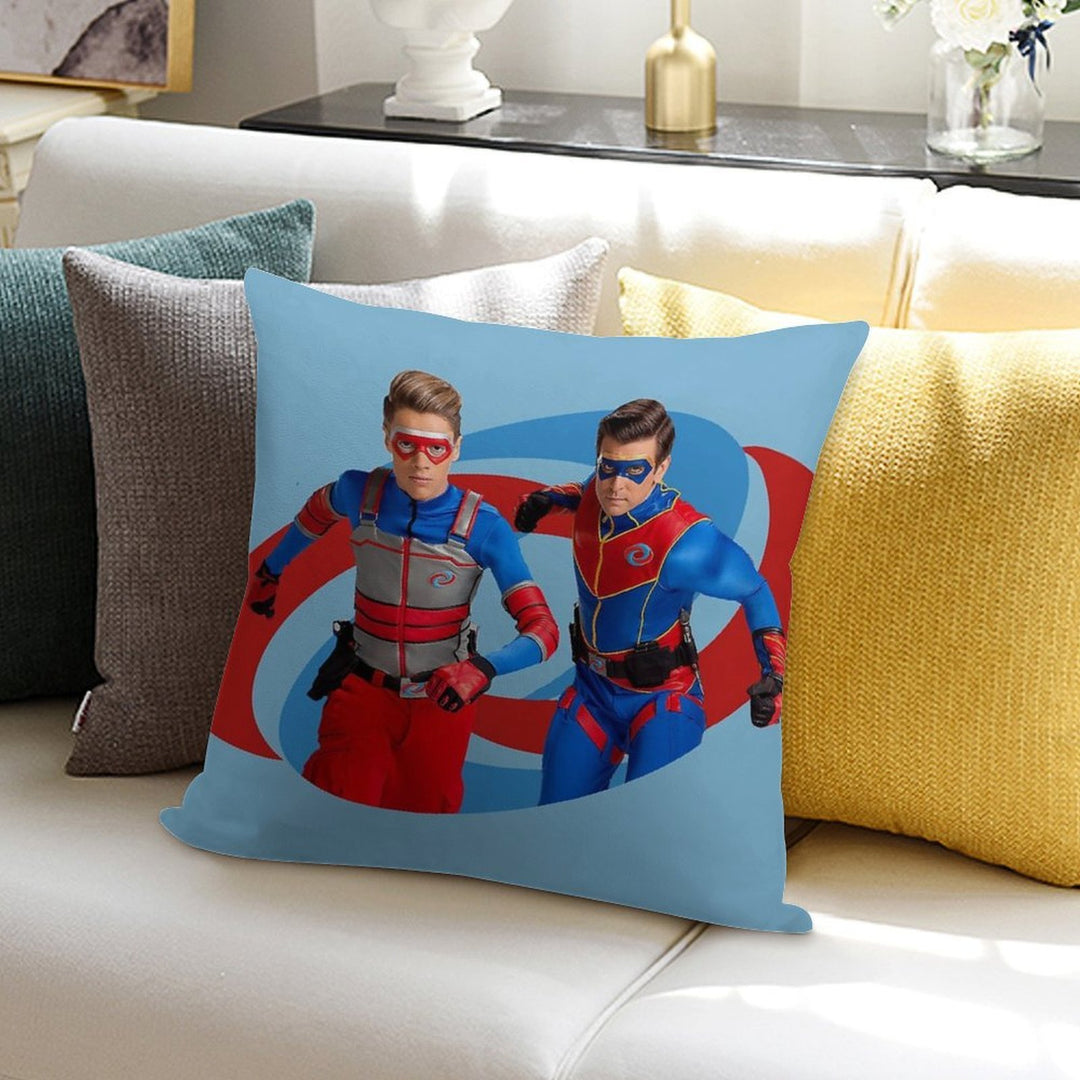 Henry Danger - Action Logo Soft High-Density Material Throw Pillow