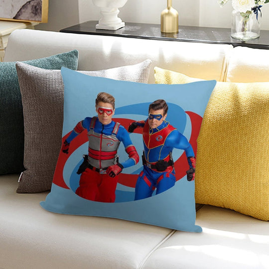 Henry Danger - Action Logo Soft High-Density Material Throw Pillow