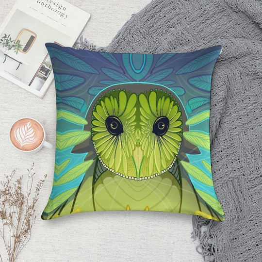 The Owl Soft Bedroom Essential Throw Pillow
