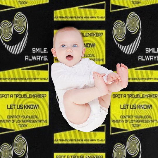 Spot A Troublemaker Versatility Throw Blanket