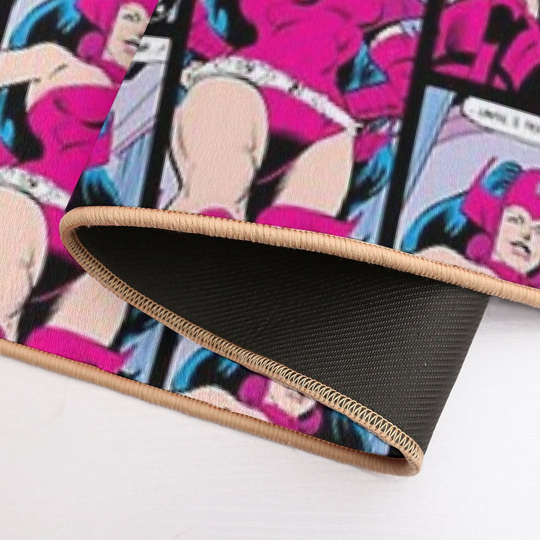 D.C. Comics Random Moment #24 - Black Border - Star Sapphire  Slip-Resistant Bath Mat