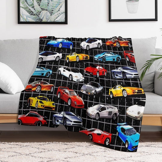 Dream Cars All-season Throw Blanket