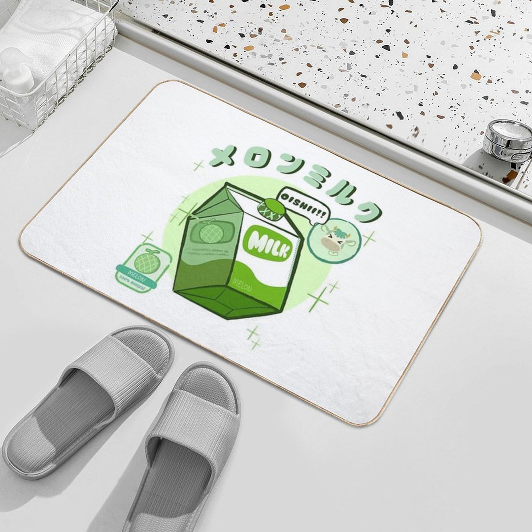 Melon Milk  Easy To Clean Bath Mat