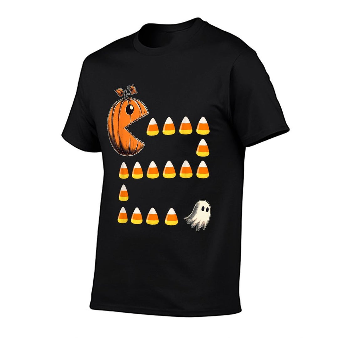 Funny Halloween Pumpkin Candy Corn Trick Or Treat  Soft T-Shirt