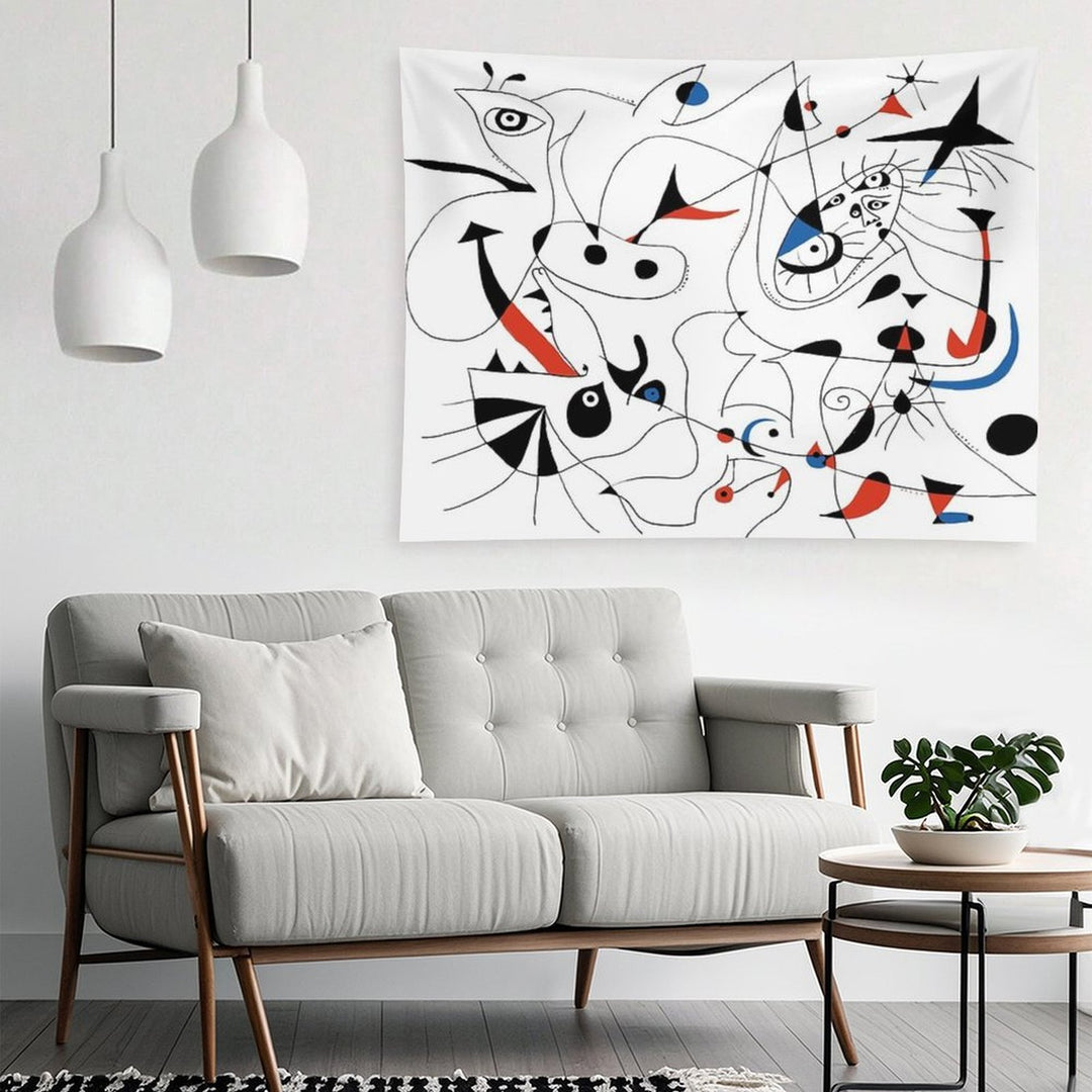 Joan Mirò #5 Tapestry