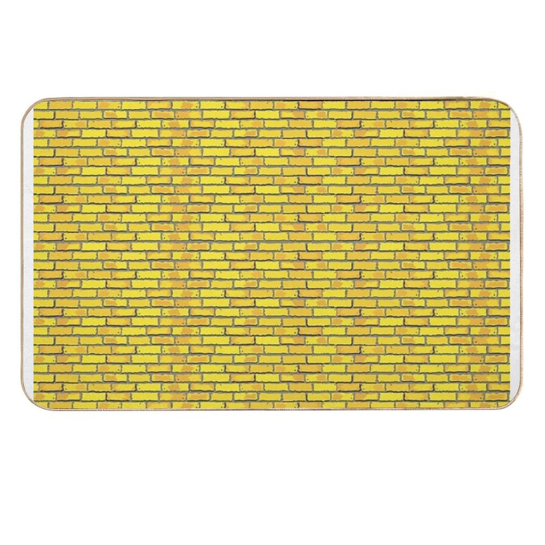 Yellow Brick Road  Rapid-Drying Bath Mat