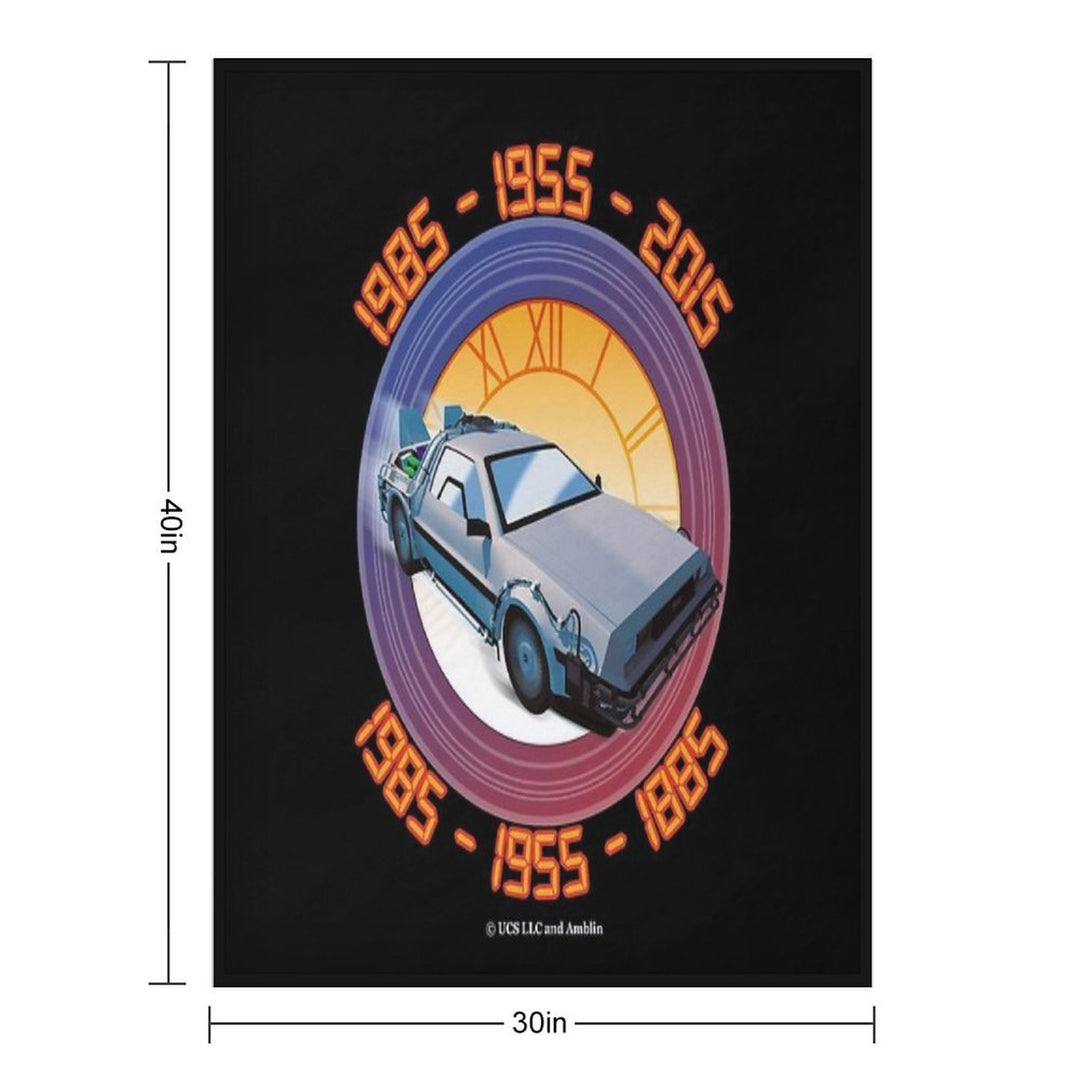 Back to The Future Gift-ready Throw Blanket