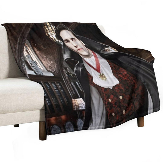 Vampire Jerma Alt. Multi-functional Throw Blanket