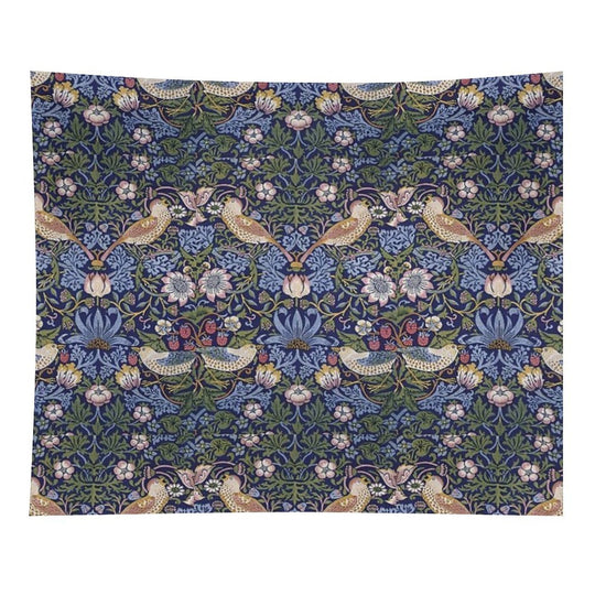 William Morris Strawberry Thief Design 1883 Tapestry