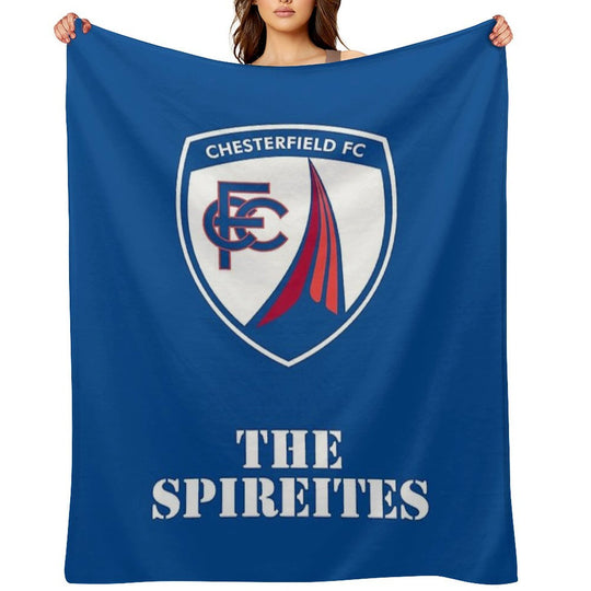CHESTERFIELD FC Lightweight Throw Blanket