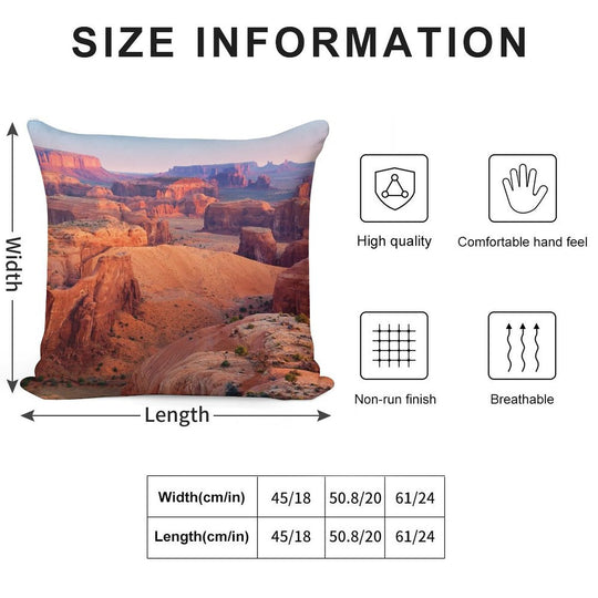 Hunt's Mesa Soft Anti-Pilling Throw Pillow