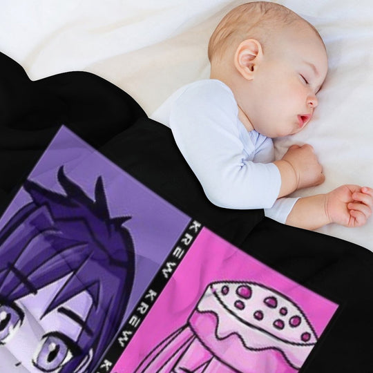 Aesthetic Funneh Krew Multi-functional Throw Blanket