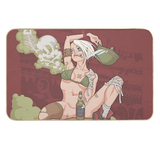 Tank Girl Smells Like Toxic Wastes  Easy Maintenance Bath Mat