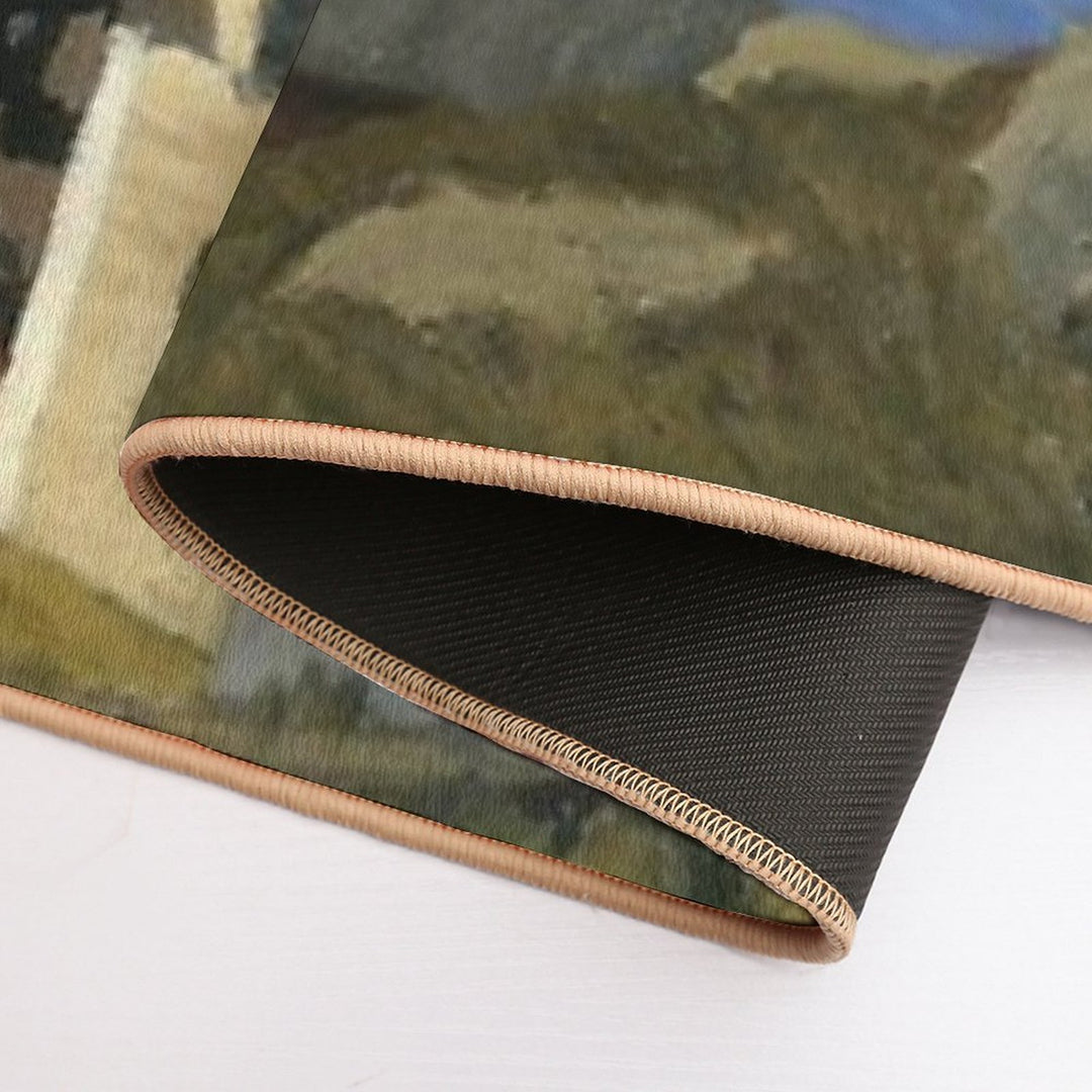 Gloucester Harbor   1912 by Edward Hopper  Odorless Bath Mat