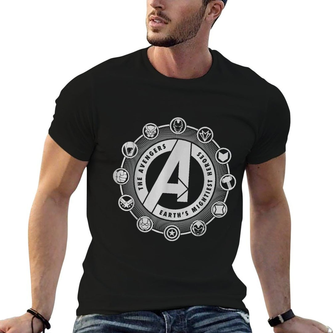 Marvel Avengers Character Circle Logos  Classic T-Shirt