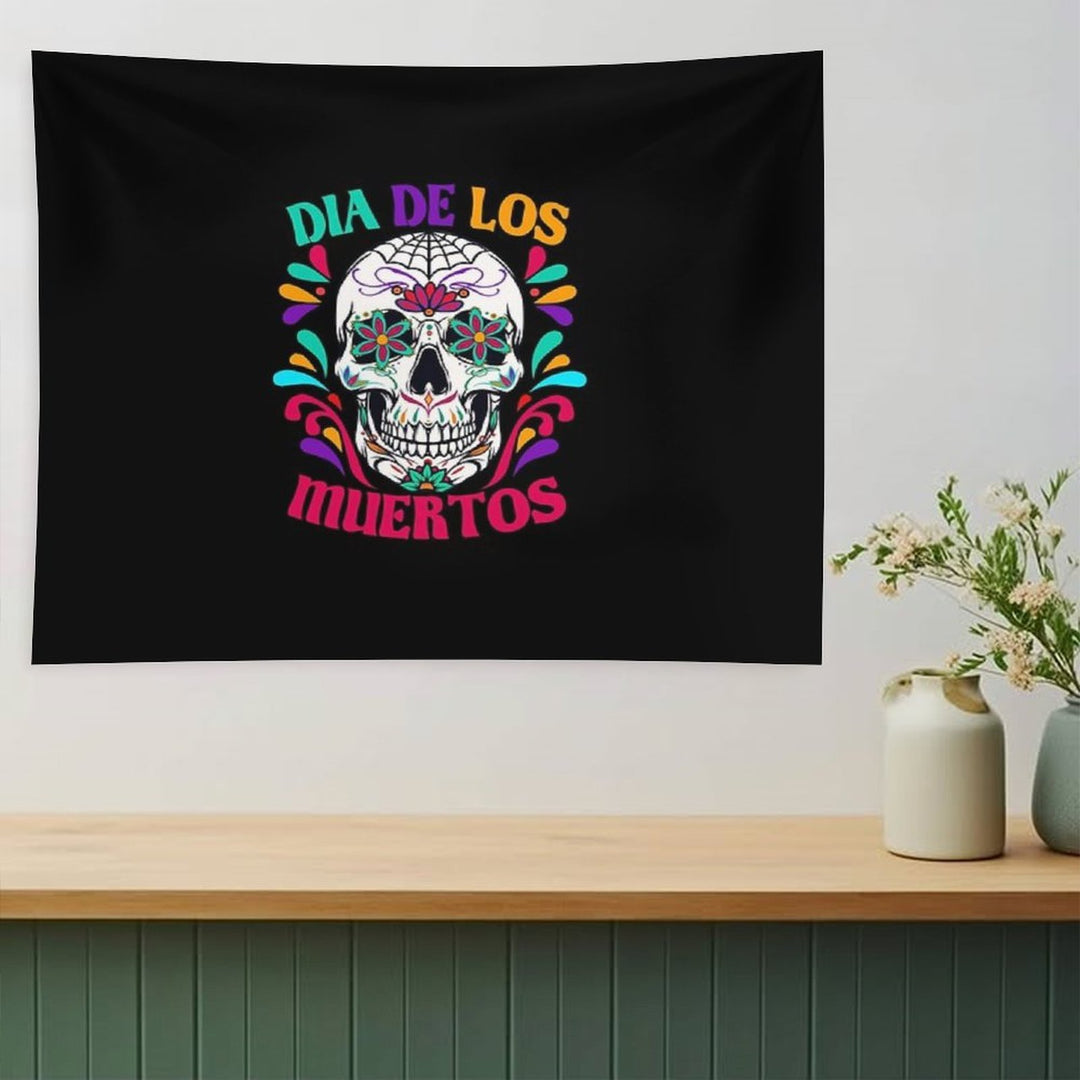 Dia De Los Muertos Tapestry