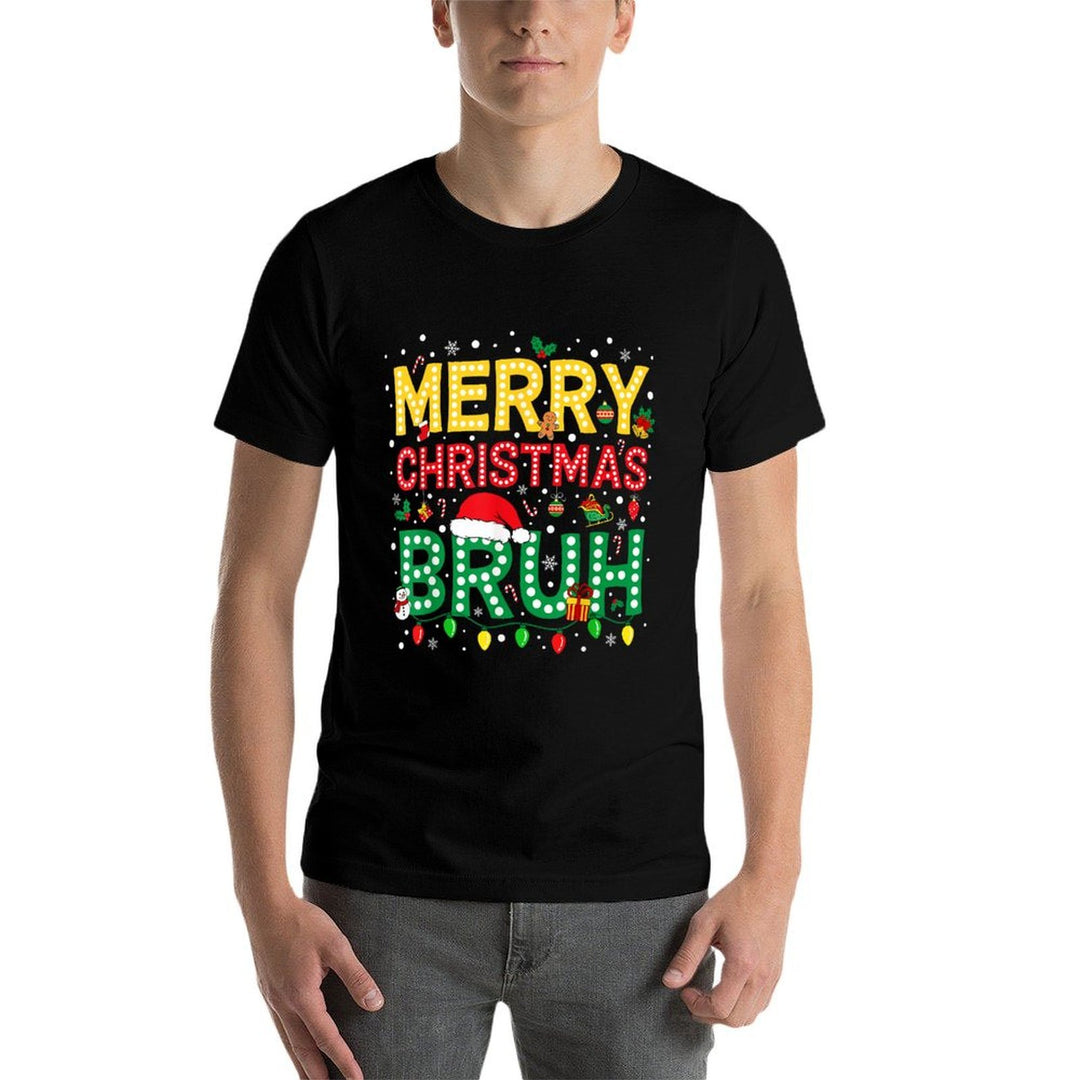 Bruh Christmas Bruh Merry Christmasns Boys Men Christmas  Classic T-Shirt