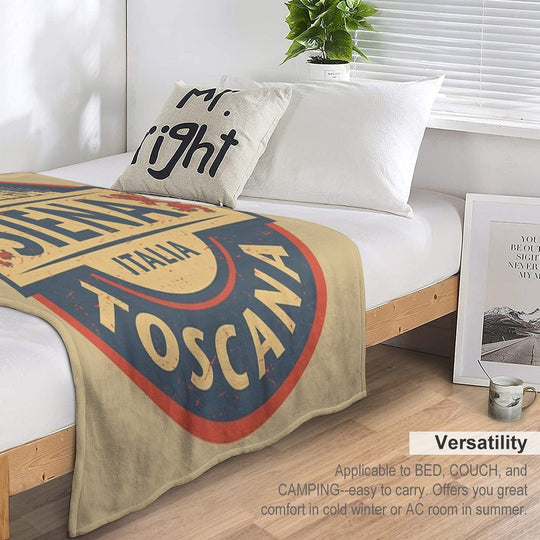 Siena, Tuscany, Italy Shrink-resistant Throw Blanket
