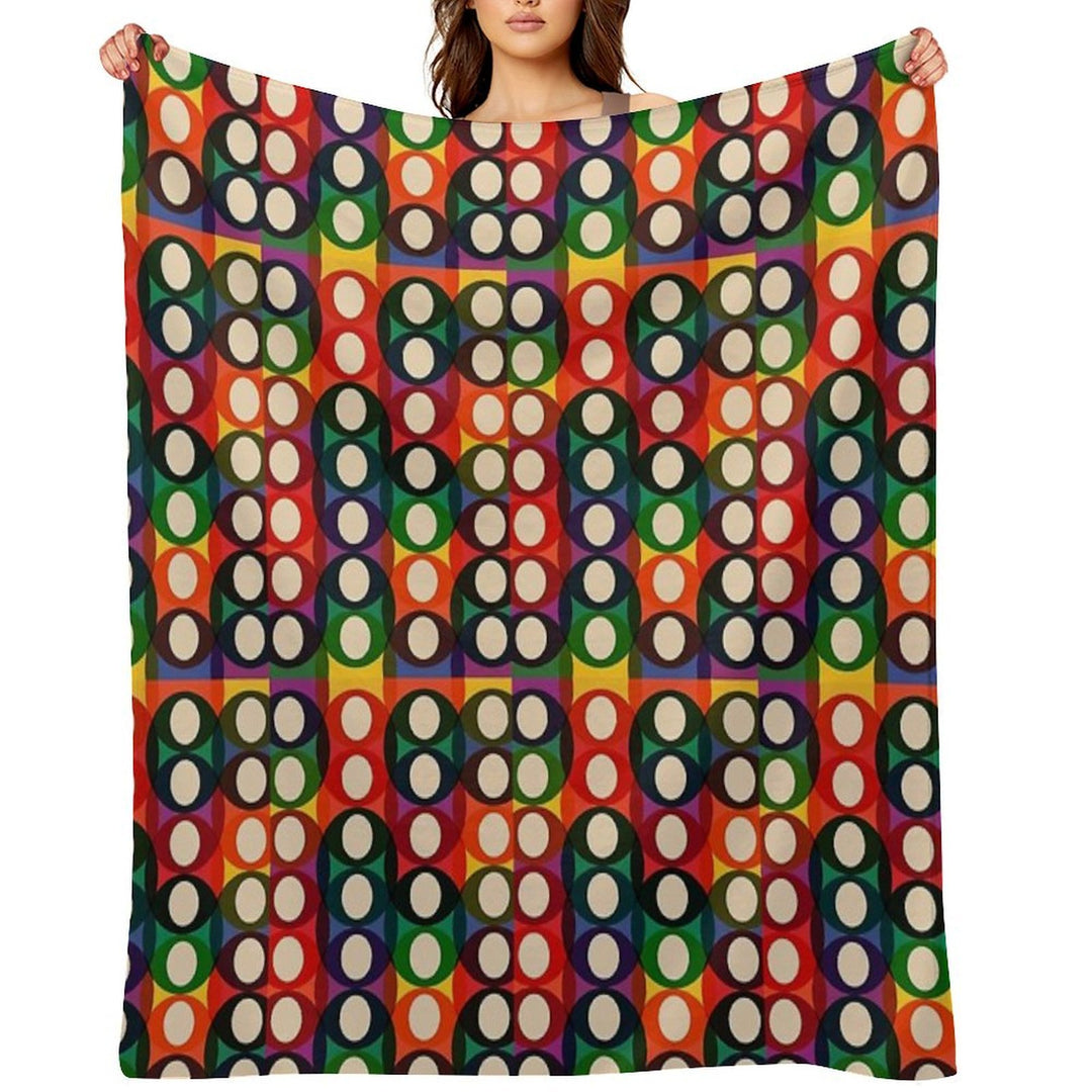 Oppitty Poppitty Shrink-resistant Throw Blanket