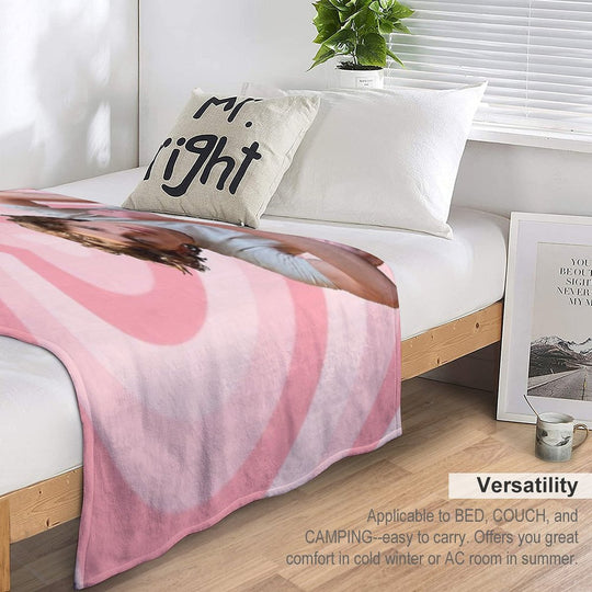 Timothee Chalamet Eco-conscious Throw Blanket