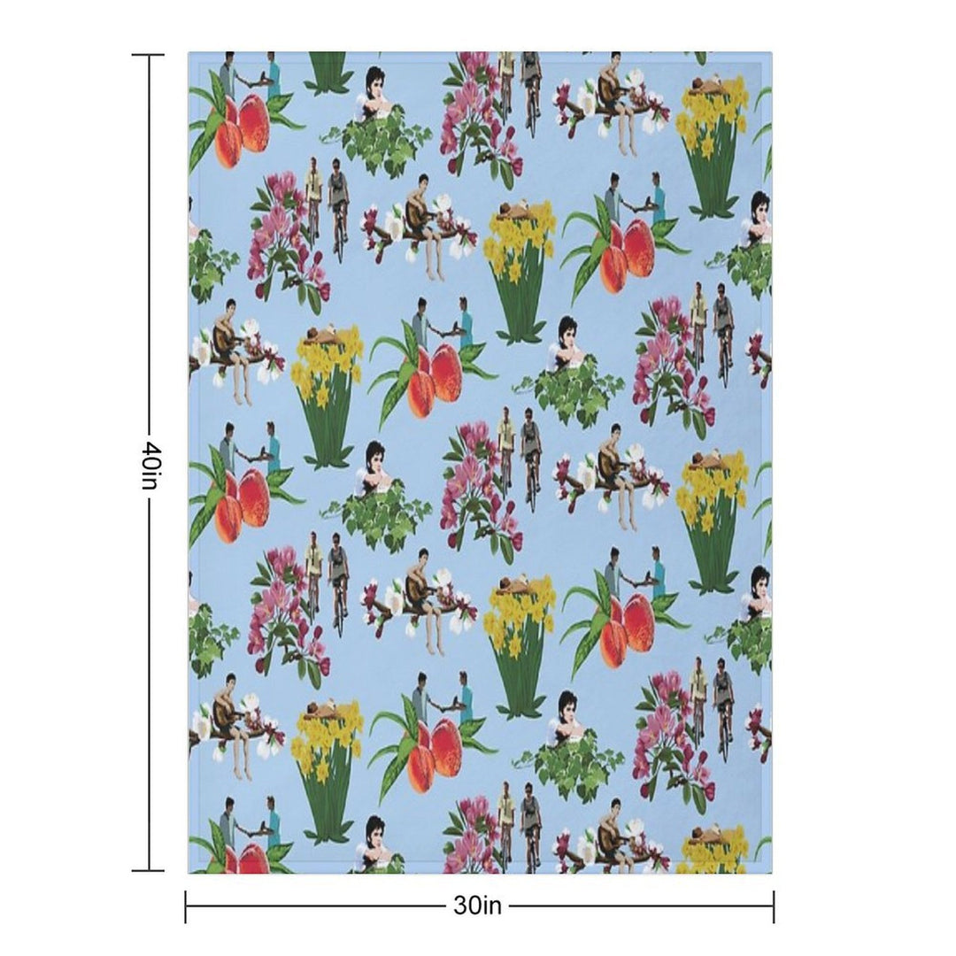 Call Me By Your Name Pattern Versatility Throw Blanket