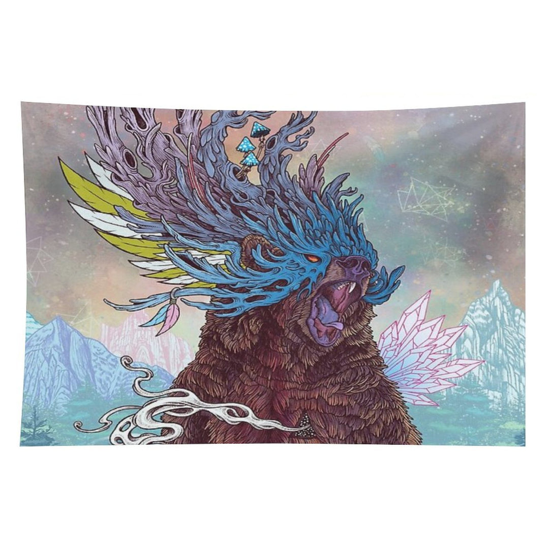 Journeying Spirit (Bear) Tapestry