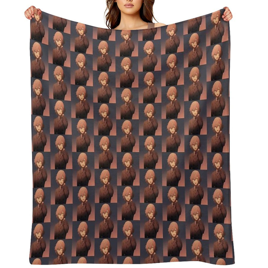 Goro Akechi Lightweight Throw Blanket